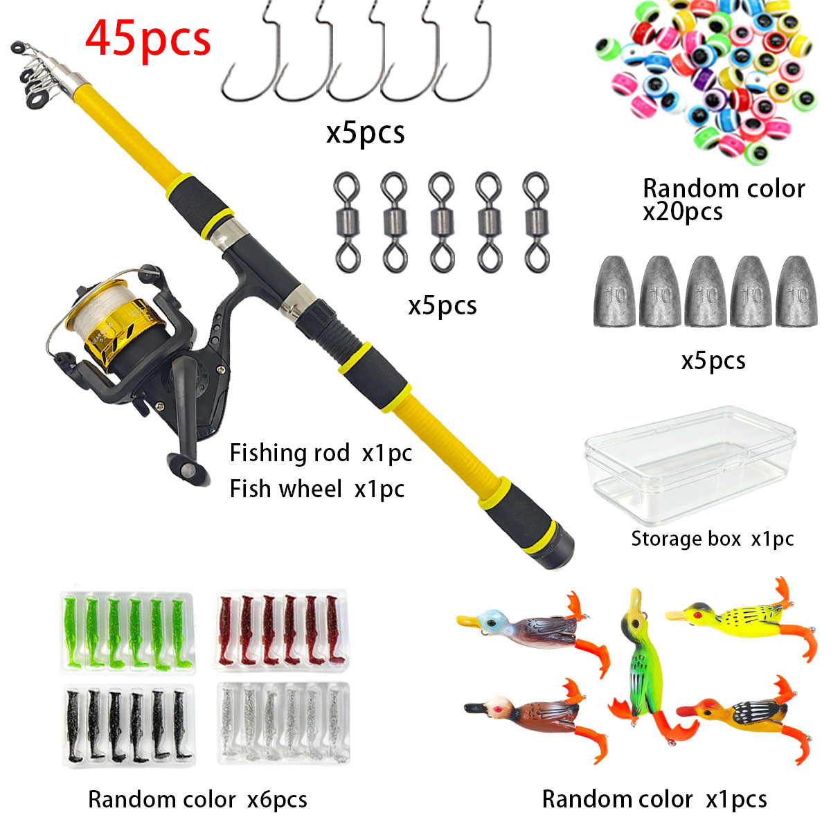 Telescopic Fishing Rod Reel Co - Developing Tank Reel ulasan dan harga