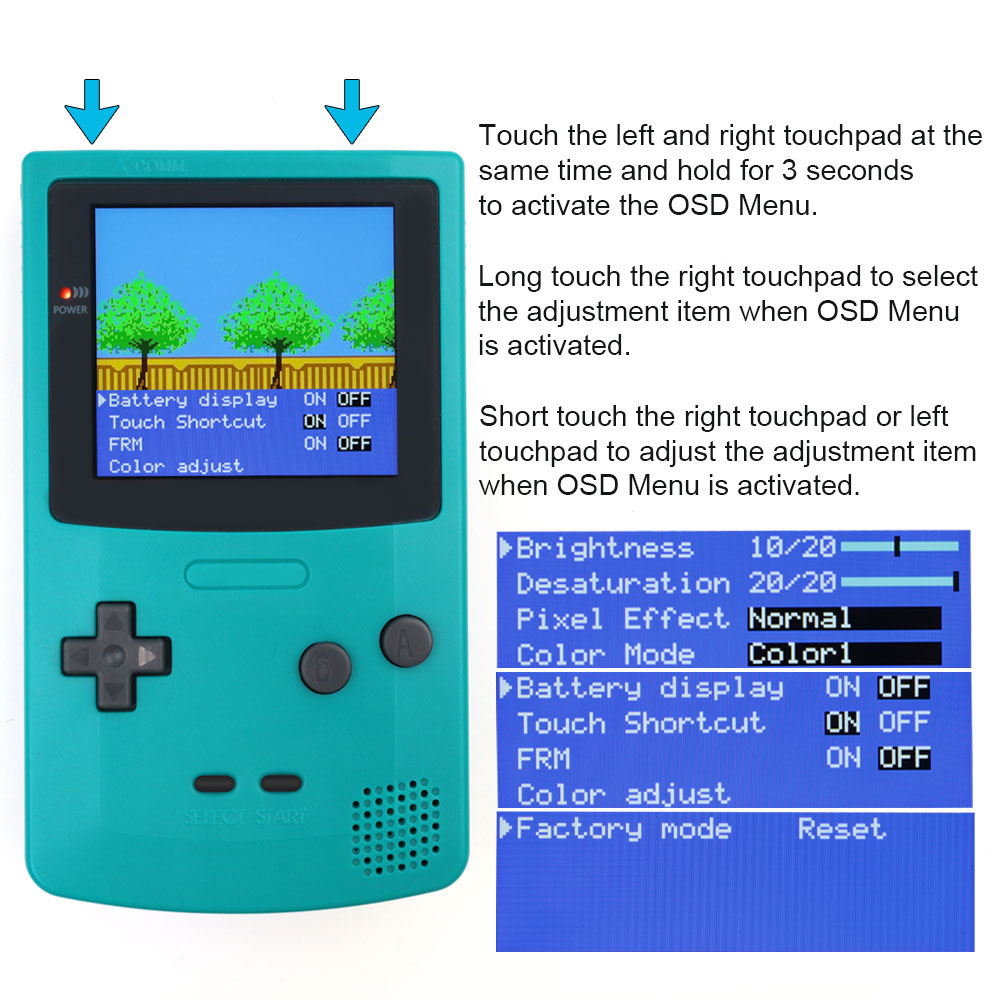 Rechargeable 2.8' IPS Screen L - Vintage Game Collection ulasan dan harga