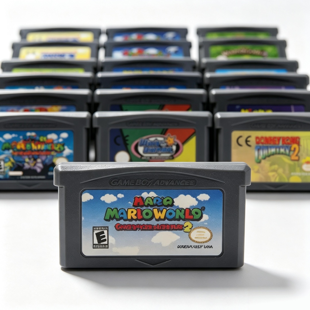 GBA Game Cartridge Cards EUR & - Vintage Game Collection ulasan dan harga
