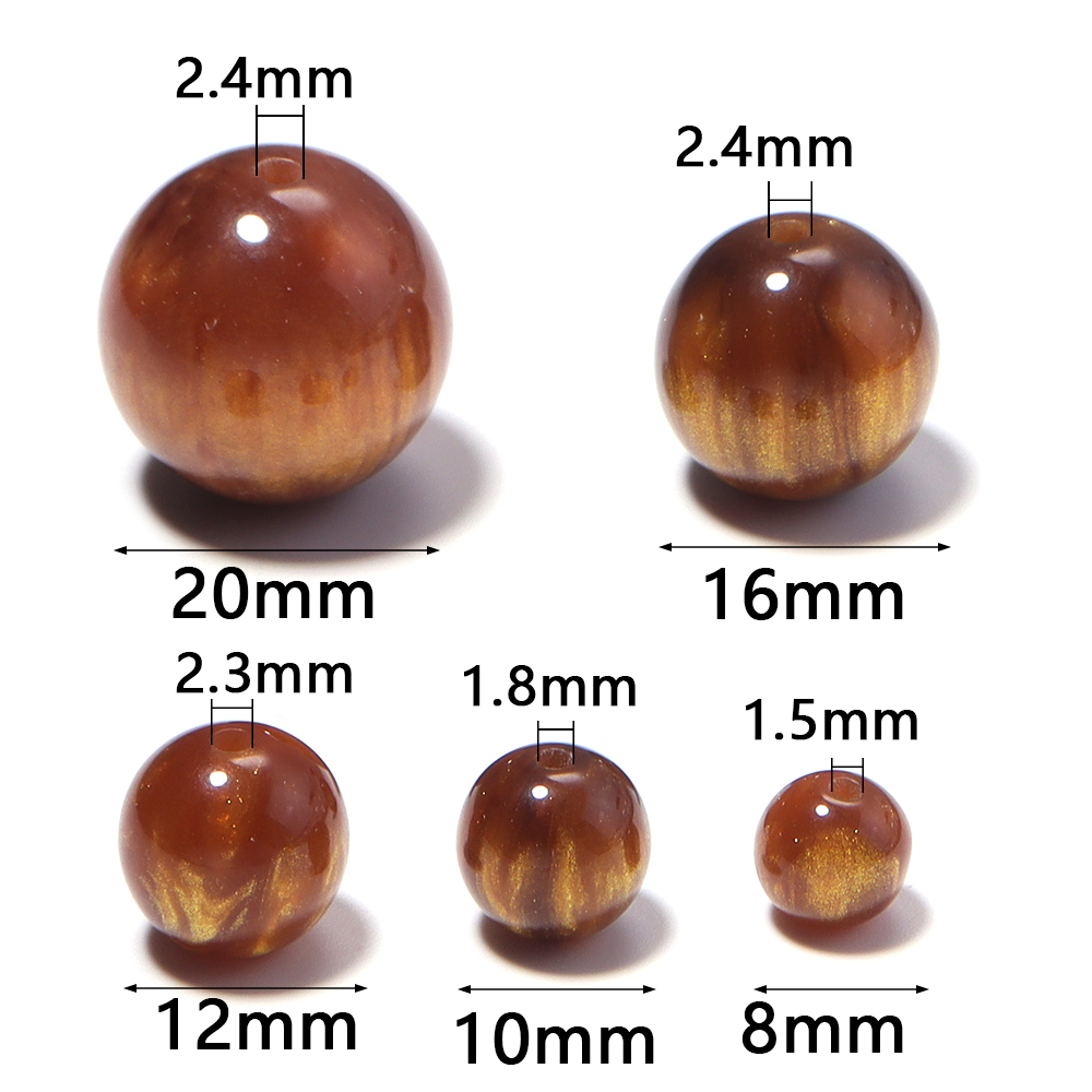 5-30pcs/lot 8-20mm Gilding Res - Vintage Jewelry Collection ulasan dan harga
