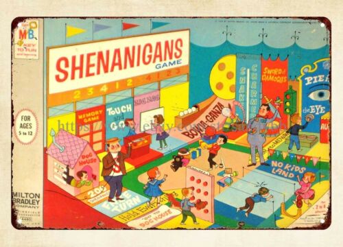 Shenanigans Board Game 1964 me - Vintage And Collectible Stores ulasan dan harga