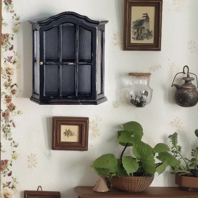 Vintage Distressed Wood Wall C - Vintage Collectible Furniture ulasan dan harga