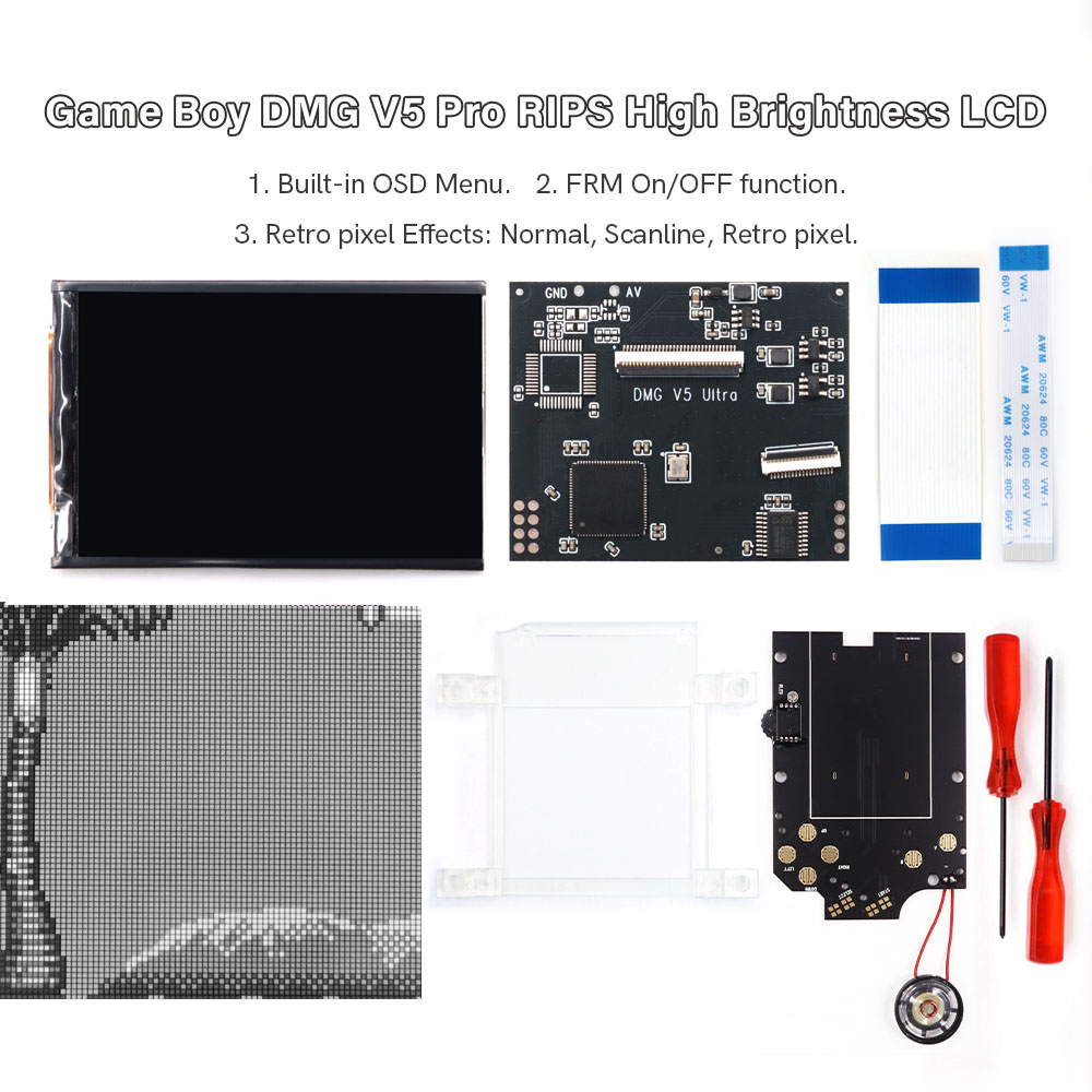 HISPEEDIDO For GB Dmg V5 Pro 3 - Vintage Game Collection ulasan dan harga