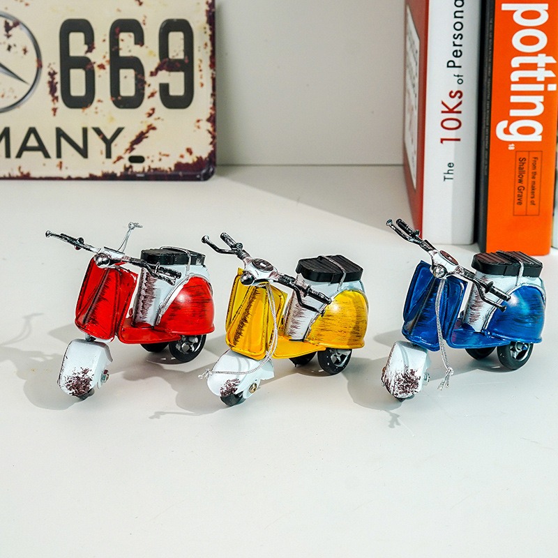 Vintage Retro Metal Plane Moto - Vintage Collectible Furniture ulasan dan harga