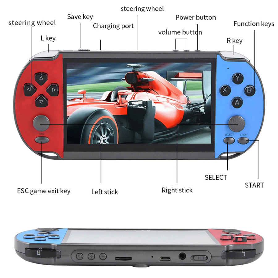 Portable Handheld Videogame TV - Vintage Game Collection ulasan dan harga