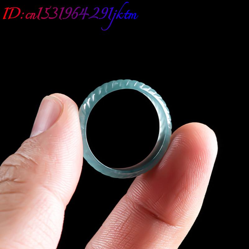 Blue Real Burmese Jadeite Ring - Vintage Jewelry Collection ulasan dan harga
