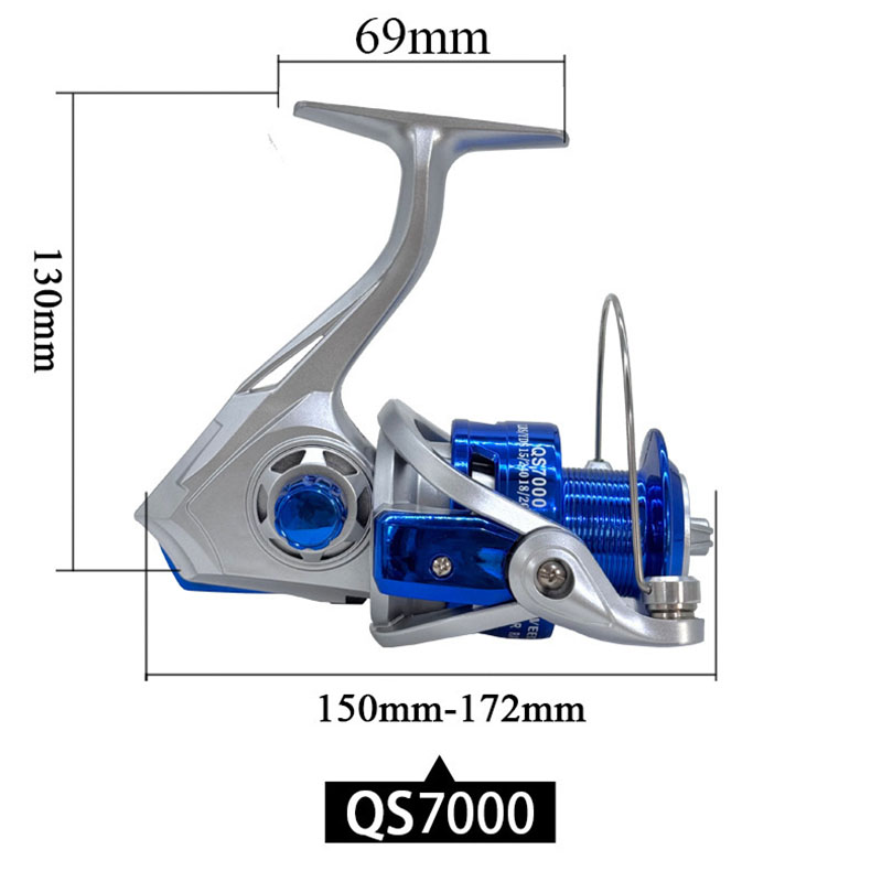Spinning reel fishing reel lur - Developing Tank Reel ulasan dan harga